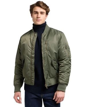 Lee Jeans Jackets And Jackets 112371315 Bomber Oak Moss - Green