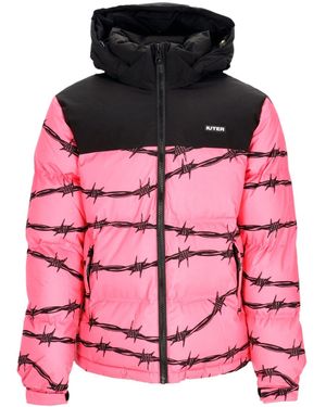 Iuter Chaqueta De Hombre De Abajo De La Chaqueta Barbwire - Rosa