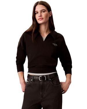 Calvin Klein Overhemden Zwart