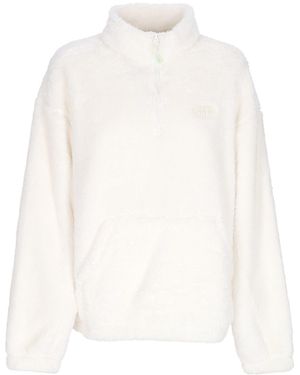 Vans Sudadera Pioneer Mock Half Zip - Blanco