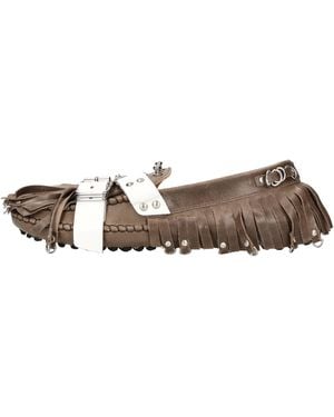 13 09 SR Flat Shoes - Brown