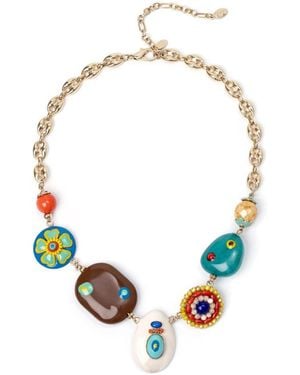 SODINI BIJOUX Necklace 551710 Resin - Blue