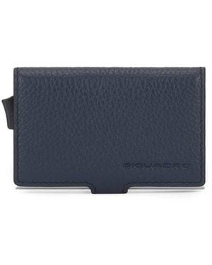 Piquadro Card Holder Modus - Blue
