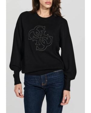 Guess Parker Pullover - Schwarz