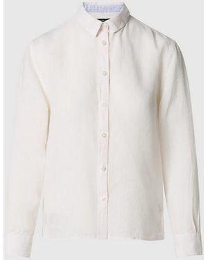 North Sails Linen Shirt Marshmallow - White