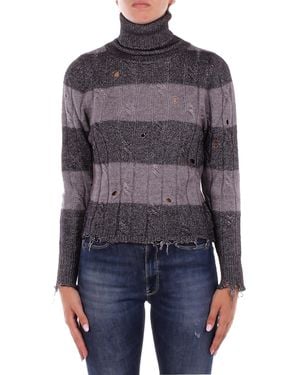SOLOTRE Knit M3F0031 Fv403 Allum - Blue