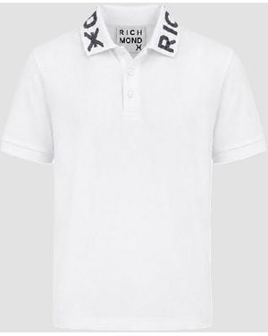 John Richmond Polo Hombre Blanco