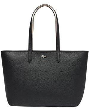 Lacoste Anna Zipped Tote - Black