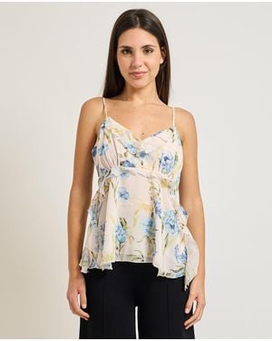 Guess Haut Multicolore - Blanc