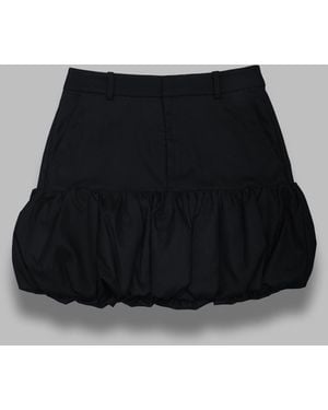 Gestuz Hohe Taille Rock - Schwarz