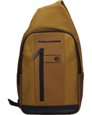 Piquadro Bolsas. Amarillo - Neutro