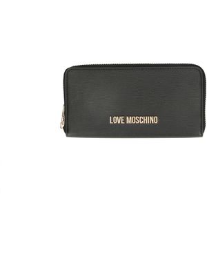 Love Moschino Frauen Geldborsen Jc5700Pp0Lldd-0000 Schwarz - Weiß