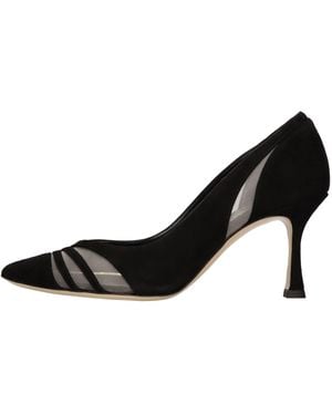 Ninalilou With Heel - Black