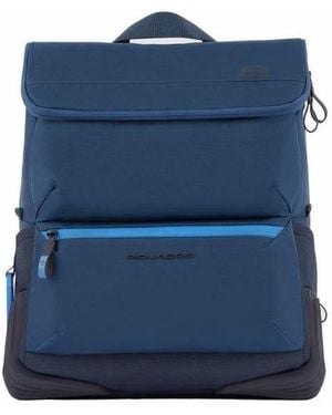 Piquadro Backpack Corner 2.0 Transformable - Blue