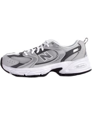 New Balance Sneakers Grijze Materie - Wit