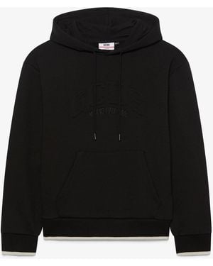 Gcds Hoodie Logo Sweatshirt - Black