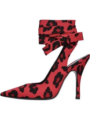 The Attico With Heel - Red