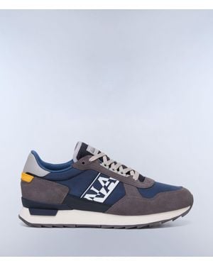 Napapijri Herren Sneaker Np0A4Iqi Stab 01K Grau - Blau