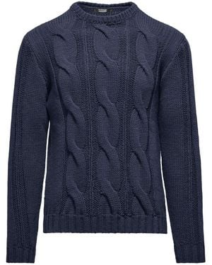 Bomboogie Hemden Mann Mm8205 Kaw3 297 Poseidon - Blau