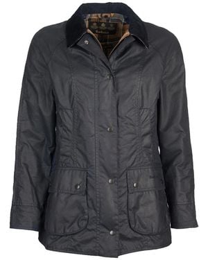 Barbour Beadnell Wax Jacket Ny91 Lwx0667 - Black