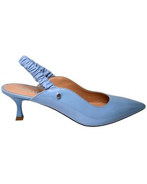 Pollini Sa11035C9Ever701 Vrouwen Patent Leather Celeste - Blauw