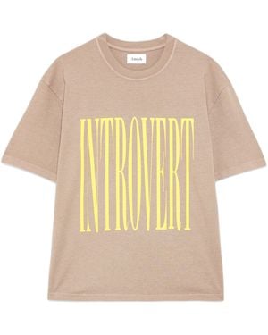 AMISH T-Shirt Jersey Introvert - Natural