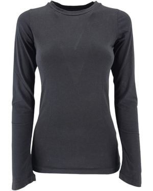 Velvet T-Shirts Und Polo - Schwarz