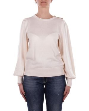 Ralph Lauren Knit 200980974 002 Dontrey Long Sleeve Pullover Cream - White