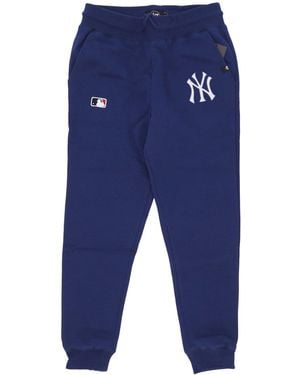 '47 Mlb Emb Burnside Track Pant Neyyan - Blue