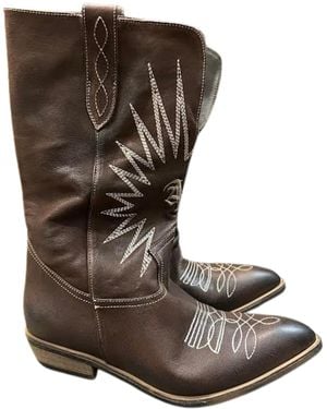 Aniye By Texano Embroidered - Brown