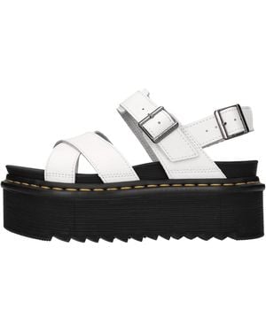 Dr. Martens Sandalen Wit - Zwart