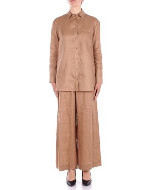 Max Mara Shirts Camel - Natural