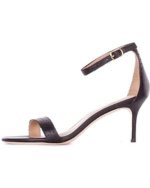Ralph Lauren Sandals 802P10639 001 Allie M Perf Sandals Heel - White