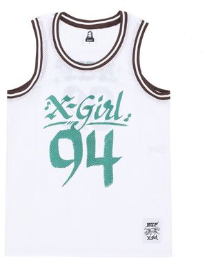Huf Basketball Type Tank Top Home Team Jersey X X-Girl - Blue