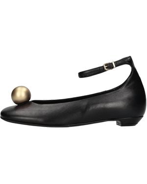 Lella Baldi Flat Shoes - Black