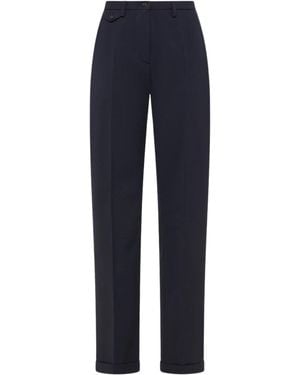 Seventy Pantalones Pierna Recta - Azul