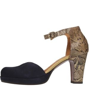 Chie Mihara Chaussures Avec Talon Multicolore - Bleu