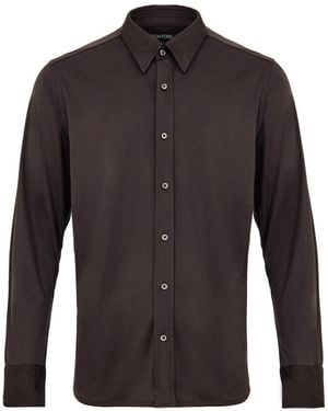 Tom Ford Hemd - Grau