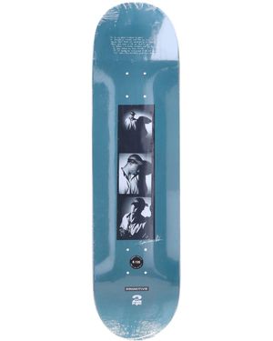 Primitive Skateboarding Shadows Deck X Tupac Skateboarddeck Voor - Blauw