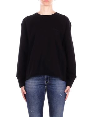 Dondup Sweatshirt F518Kf0254D 999 Regular Sweatshirt - Black
