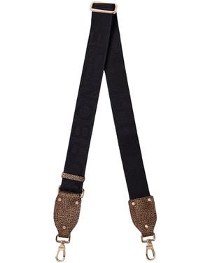 Borbonese Correa De Hombro De Mujer 912018Au7-480 - Negro