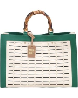 Le Pandorine Bolsa De Mujeres Giada Verde - Azul