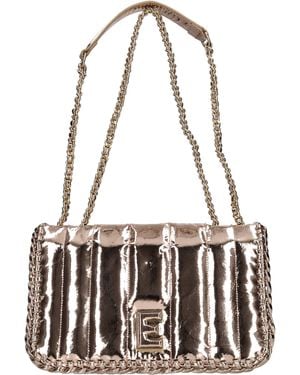ERMANNO FIRENZE Bolsas. Oro - Blanco