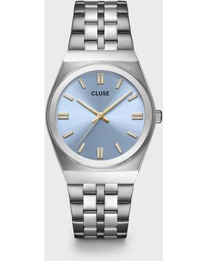 Cluse Donna Reloj Retro 70's Cw35102 - Metálico