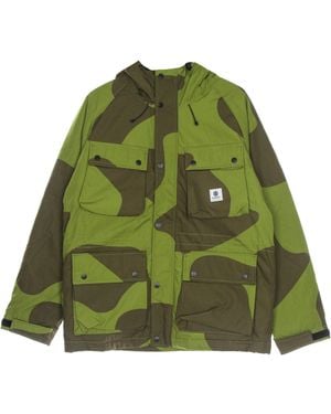 Element Mountain Parka Camo Jacket - Green