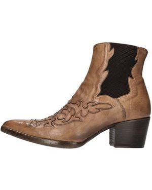 Alberto Fasciani Bottes Brunes - Marron