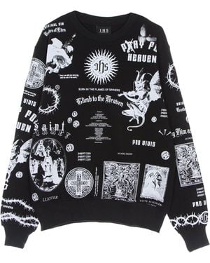 IHS Leichter Crewneck Solid Manifesto Sweatshirt Schwarz