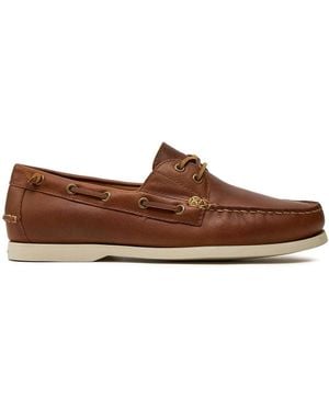 Ralph Lauren Mocassini Merton Boat - Brown