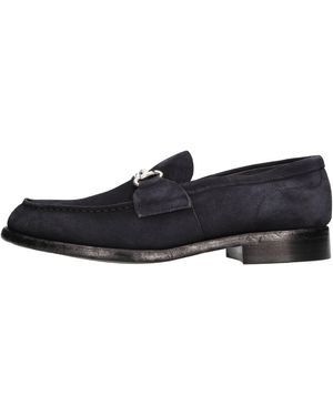 Green George Flat Shoes - Blue