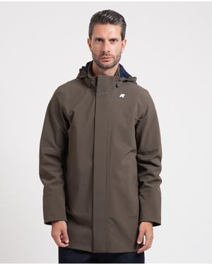 K-Way Chaquetas Negro - Marrón